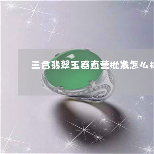 三合翡翠玉器直營批發(fā)探析 優(yōu)勢、模式與選購建議